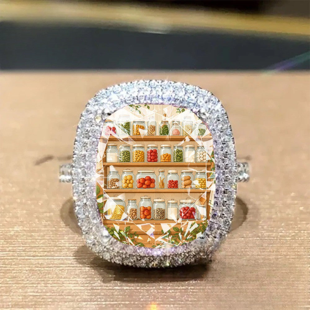 Pantry Shelf Statement Ring