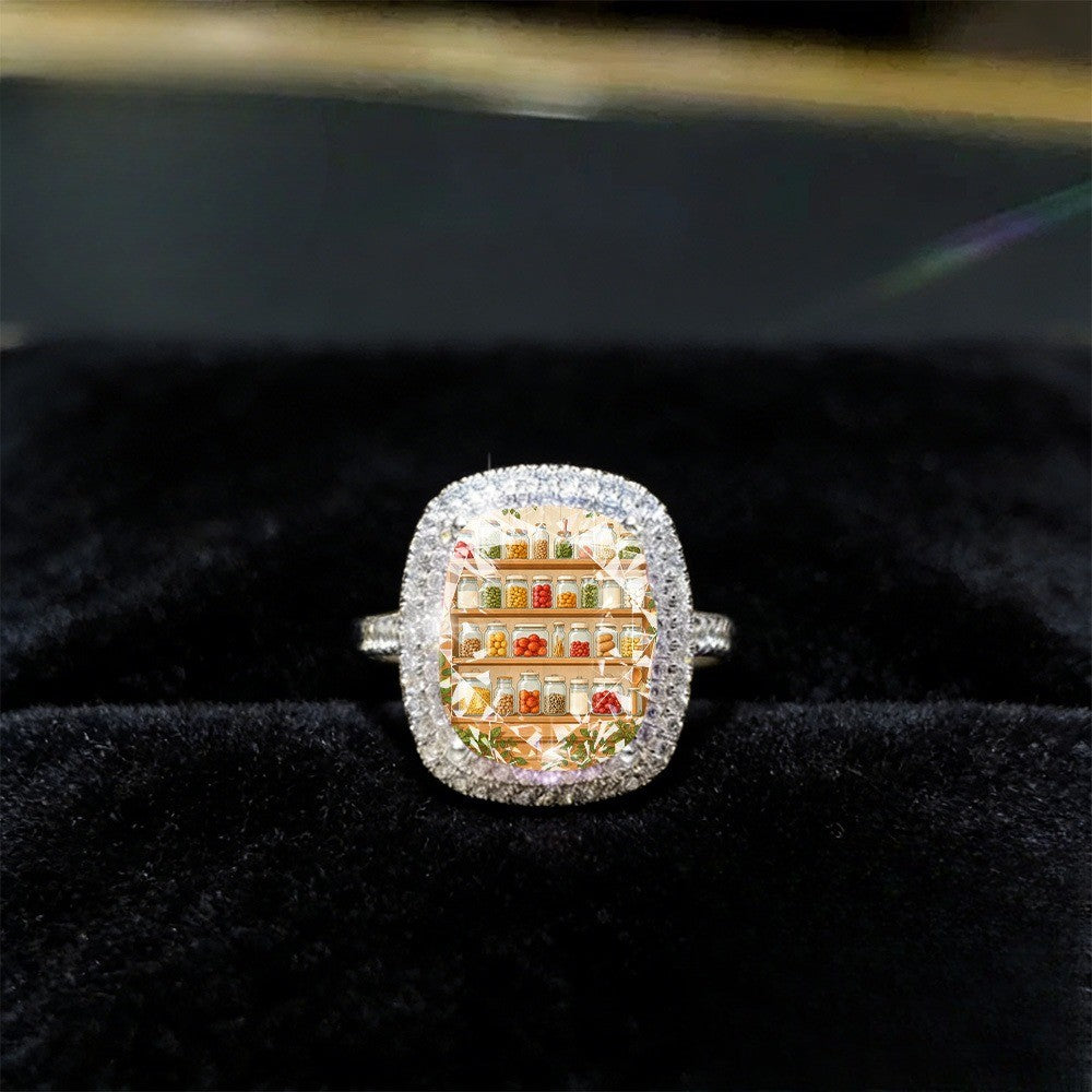 Pantry Shelf Statement Ring
