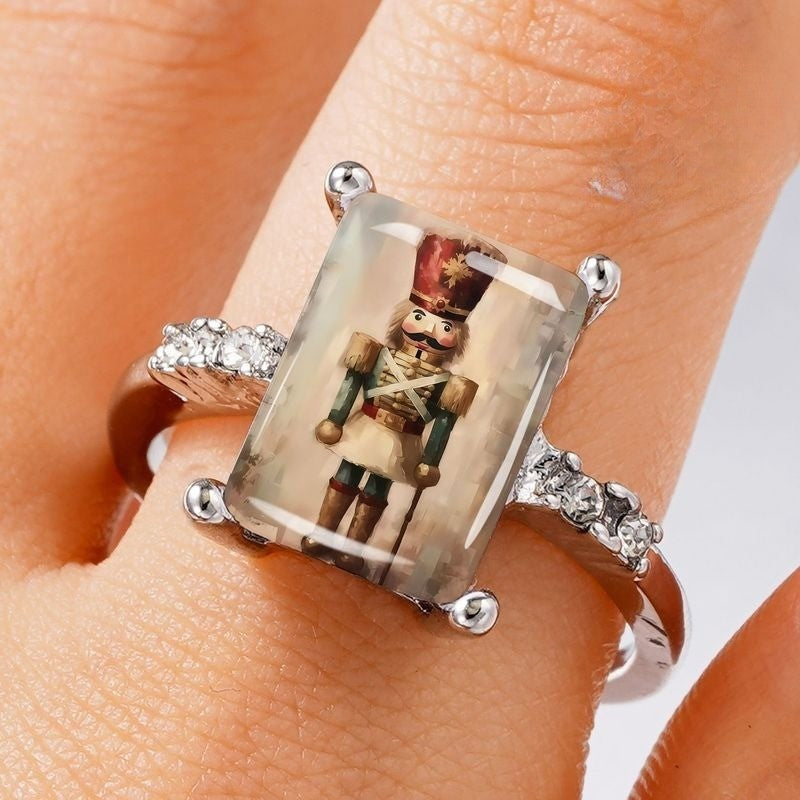 Nutcracker Rectangle Ring