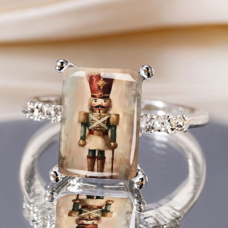 Nutcracker Rectangle Ring