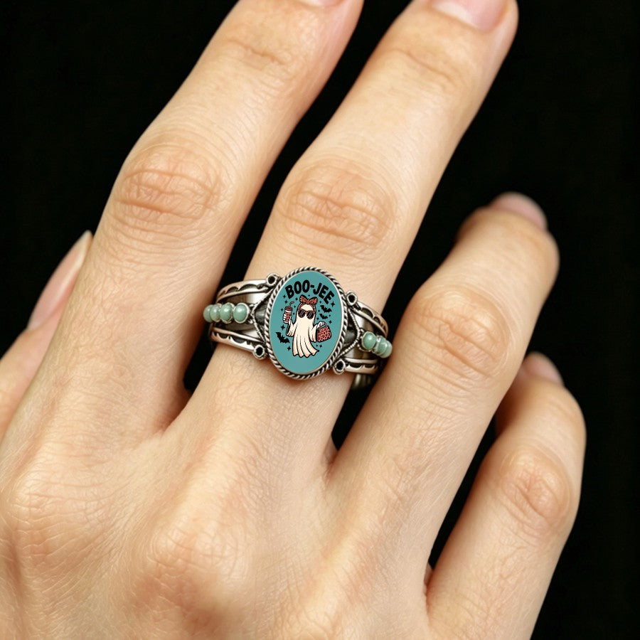 Ghost Charm Ring