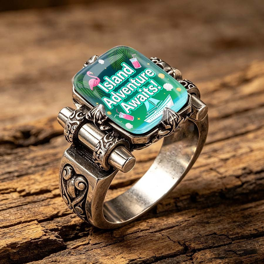 Island Adventure Statement Ring