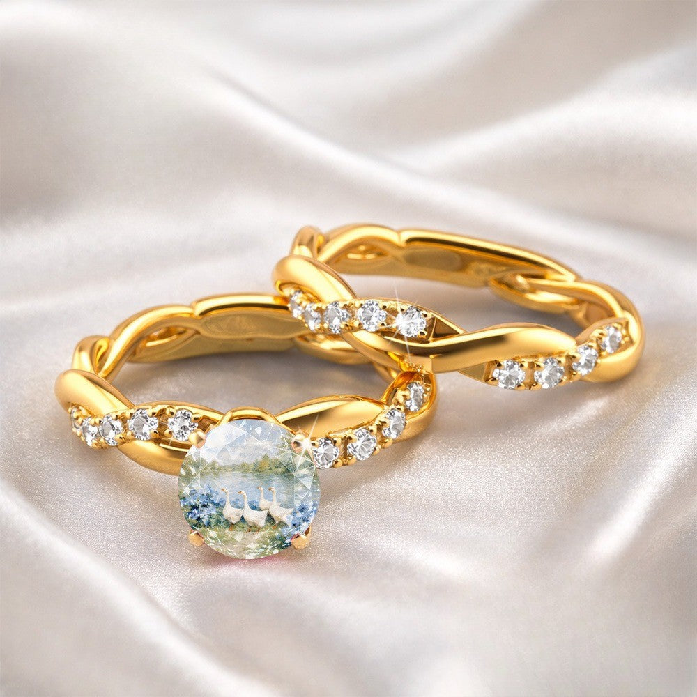 Swan Landscape Ring