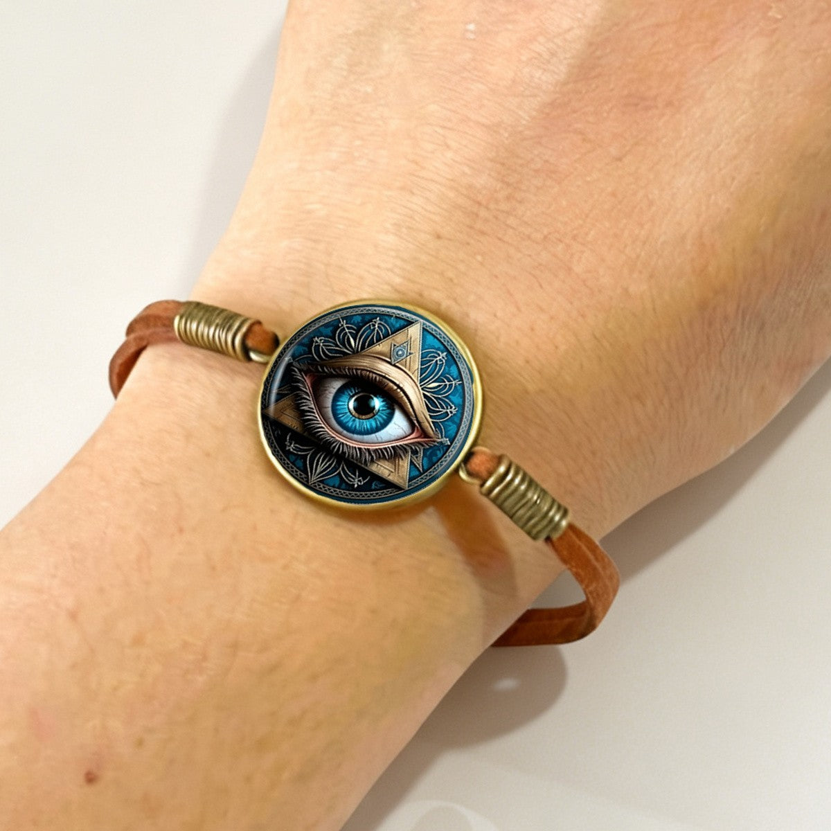 Blue All-Seeing Eye Bracelet