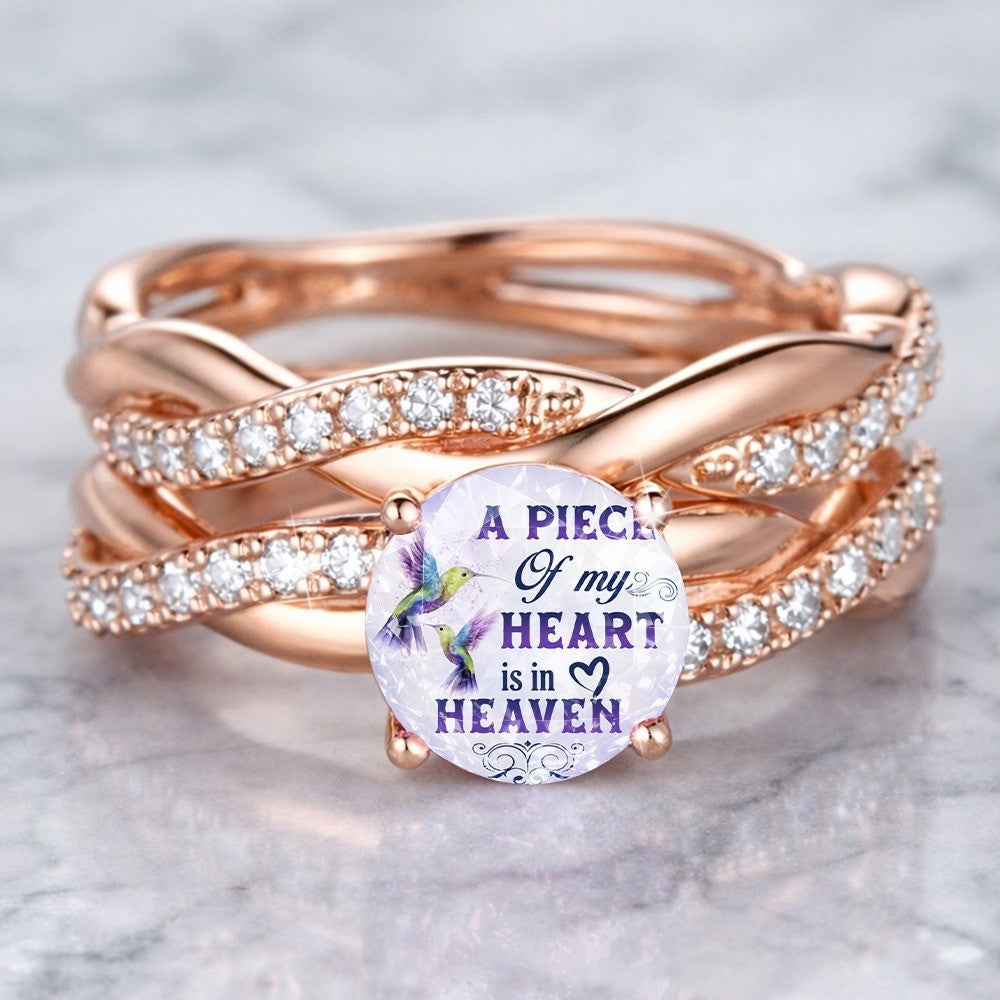 Hummingbird Memorial Ring