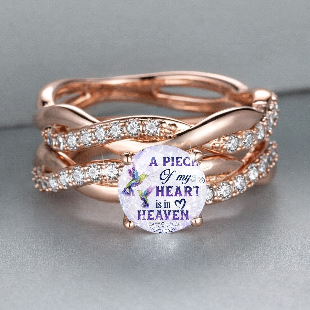 Hummingbird Memorial Ring