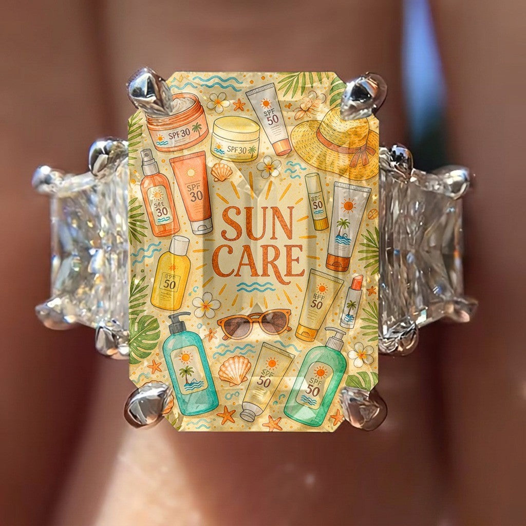 Sun Care Charm Ring