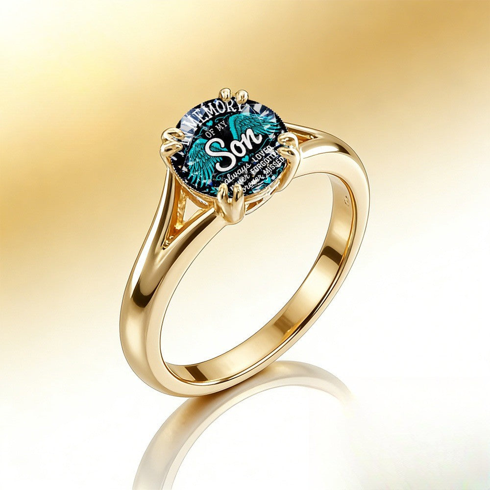 Memoir Son Angel Wing Ring