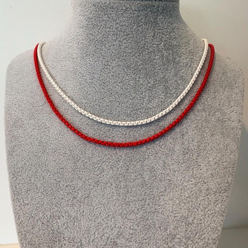 Braided Horseshoe Necklace