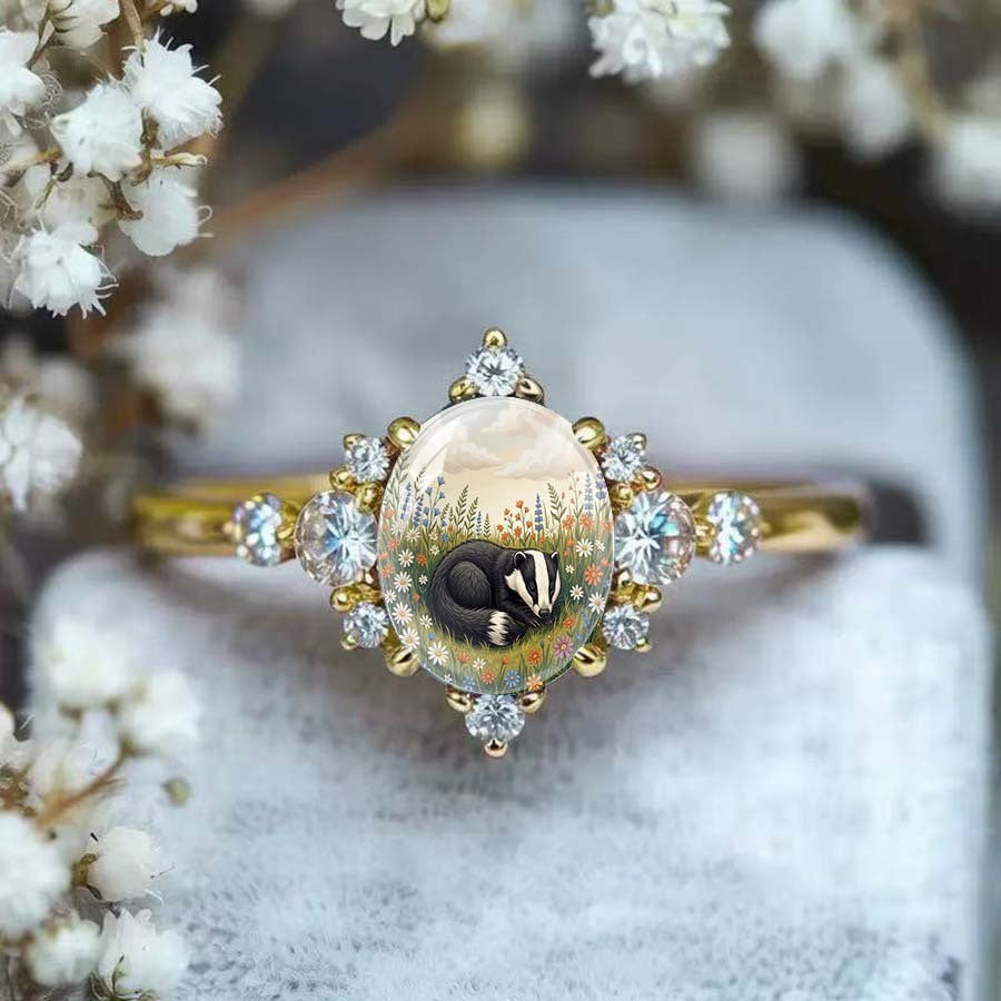 Badger Oval Ring