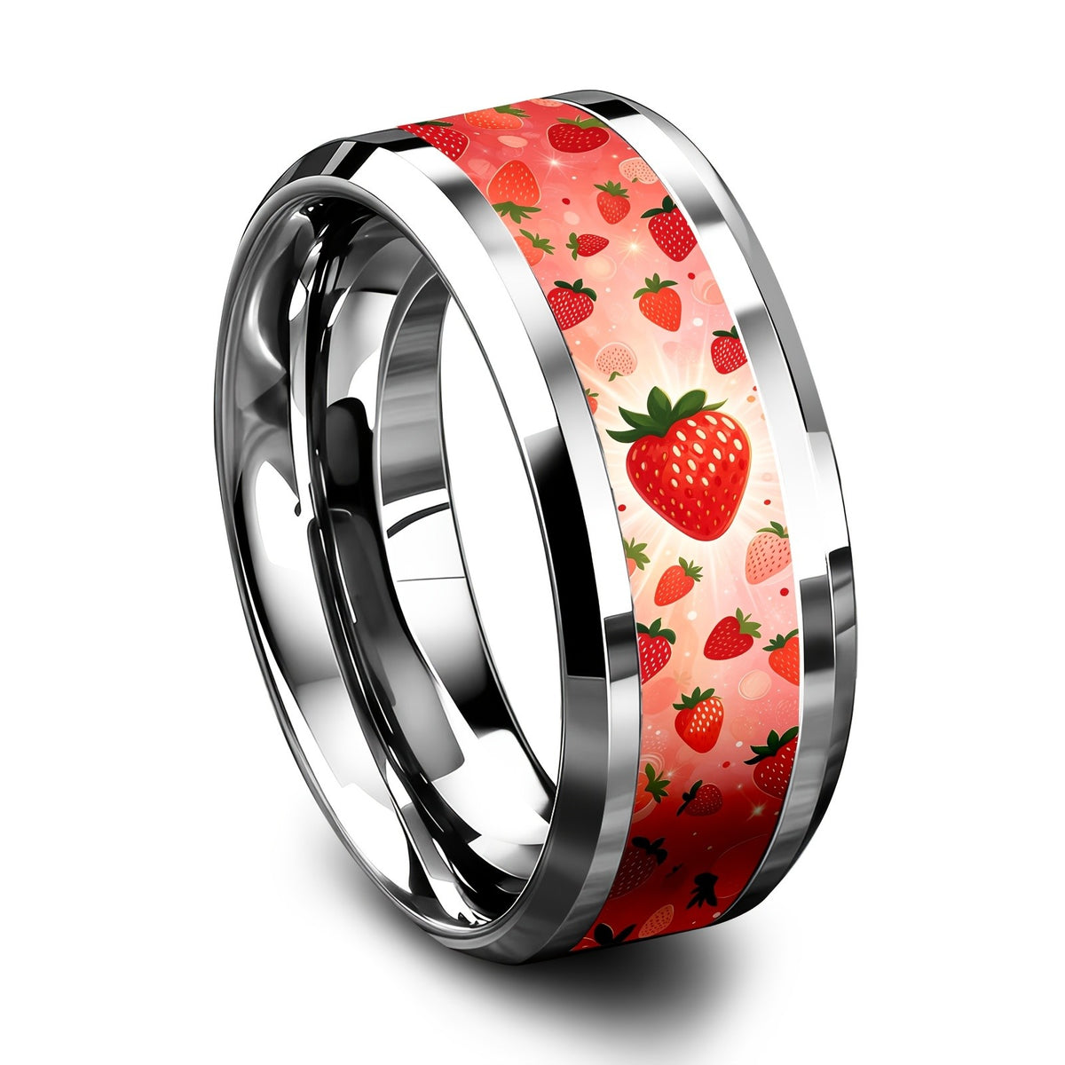 Strawberry Pattern Ring