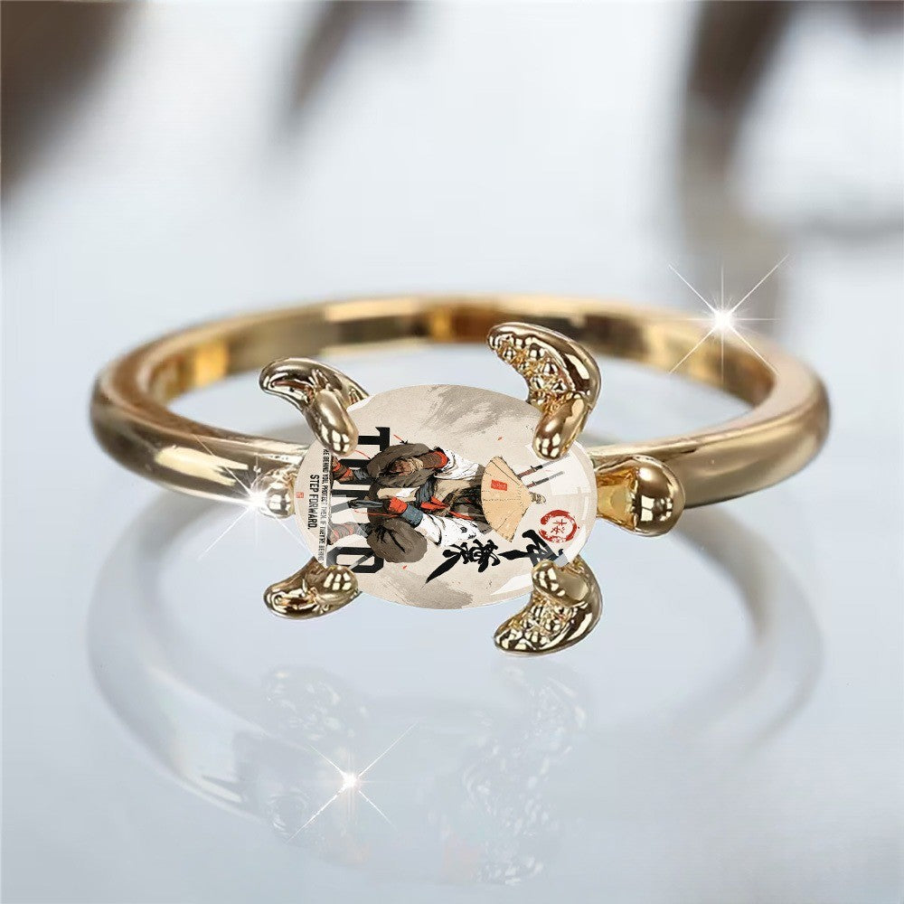 Turtle Warrior Ring