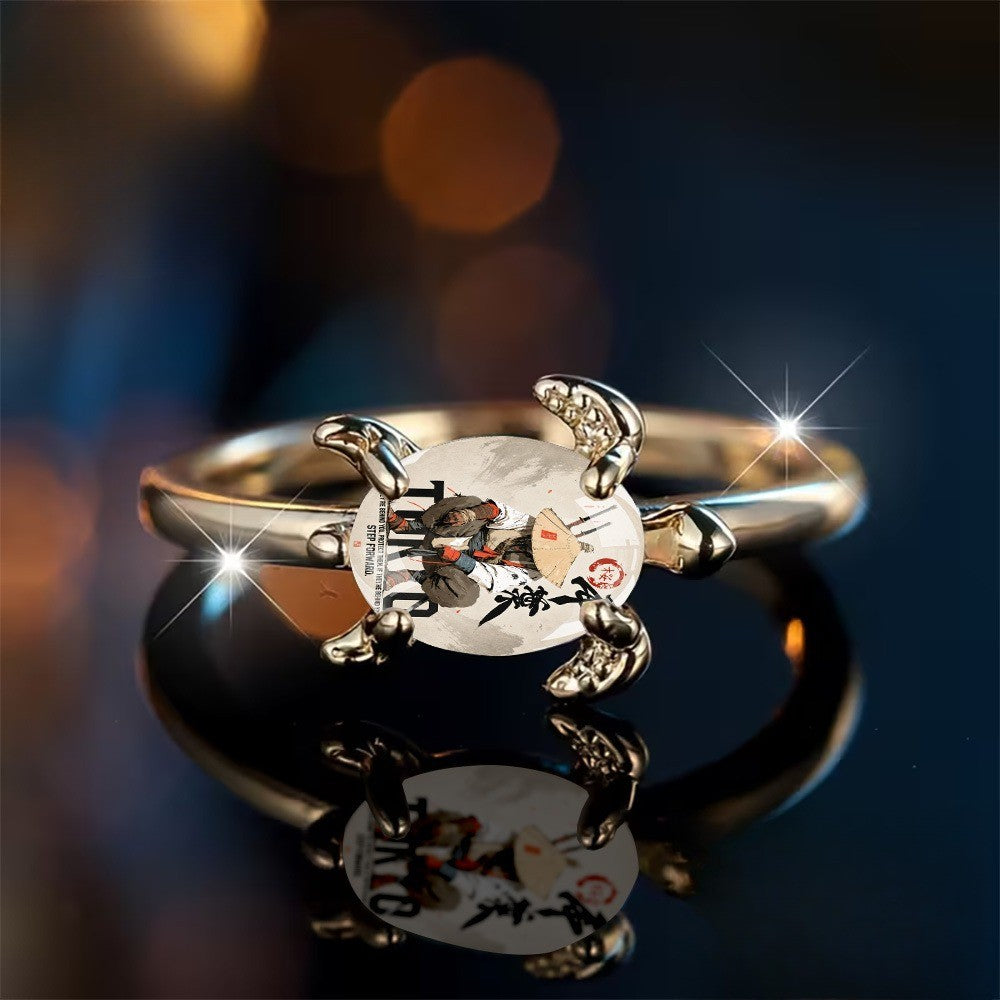 Turtle Warrior Ring