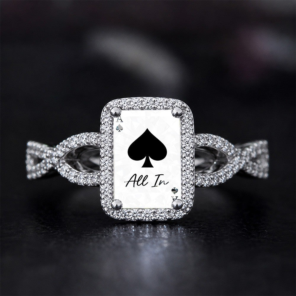 Spade Statement Ring