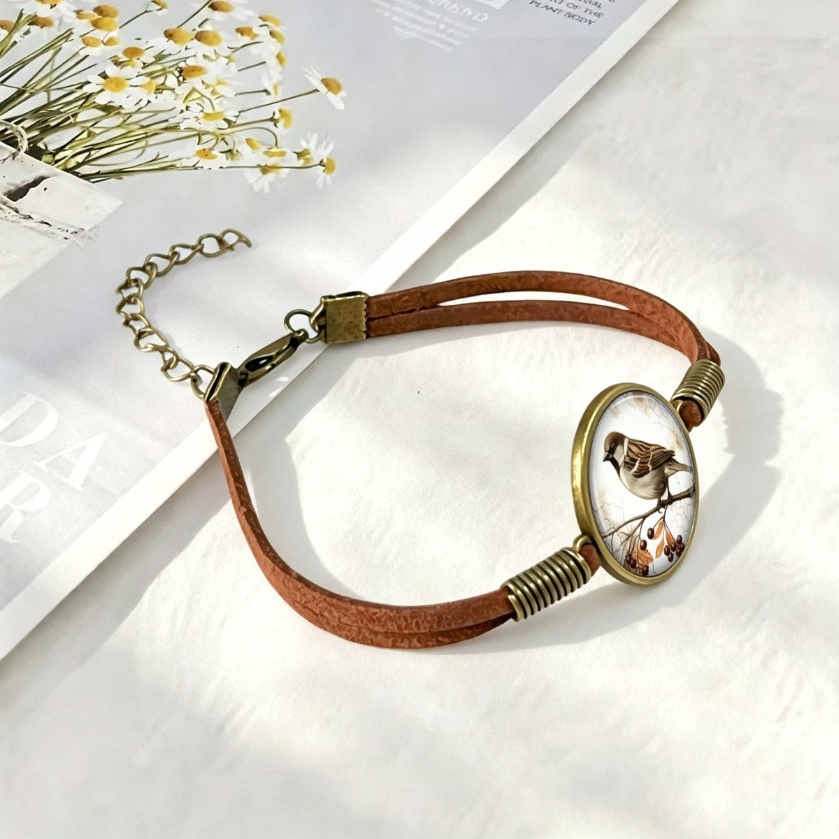 Sparrow & Berry Round Bracelet