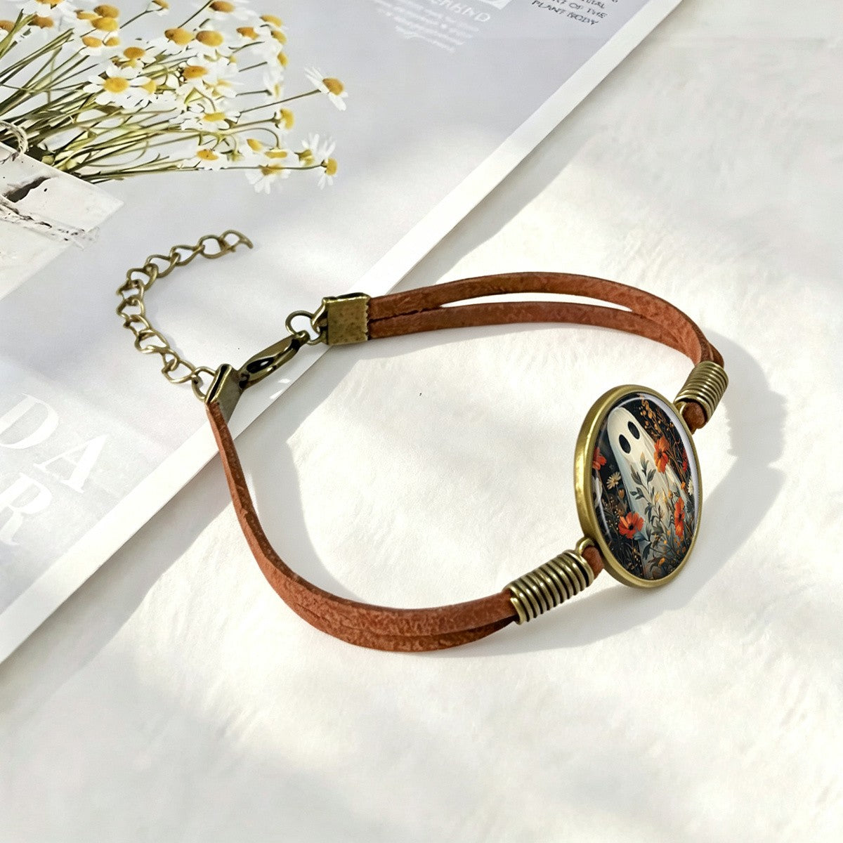 Ghost & Wildflower Bracelet