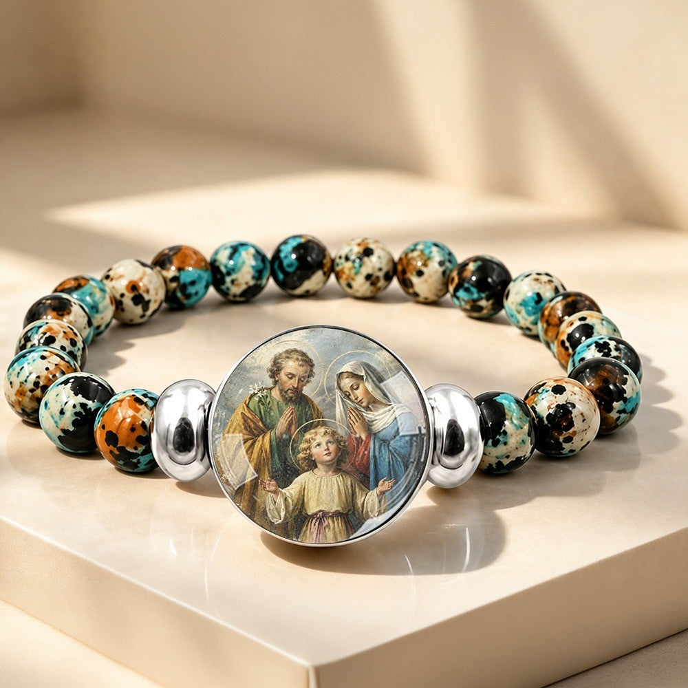 Holy Family Portrait Bracelet