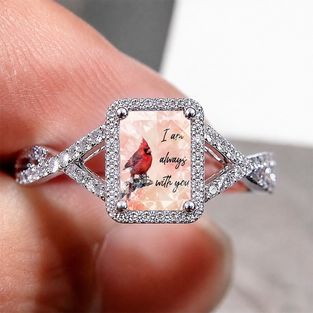 Red Bird Square Ring