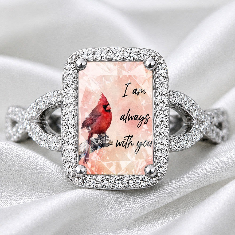 Red Bird Square Ring