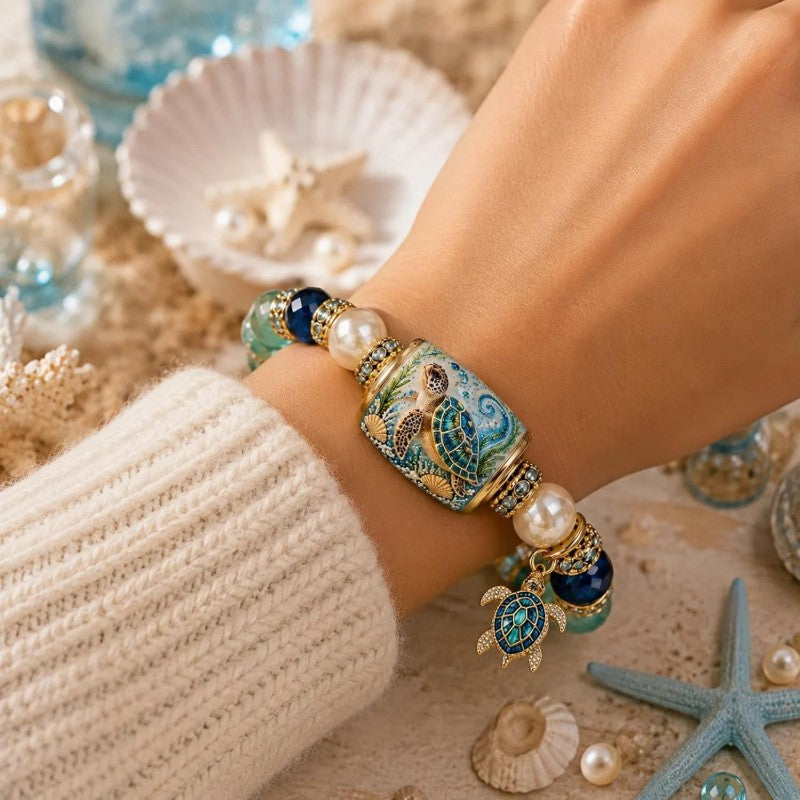 Sea Turtle Charm Bracelet