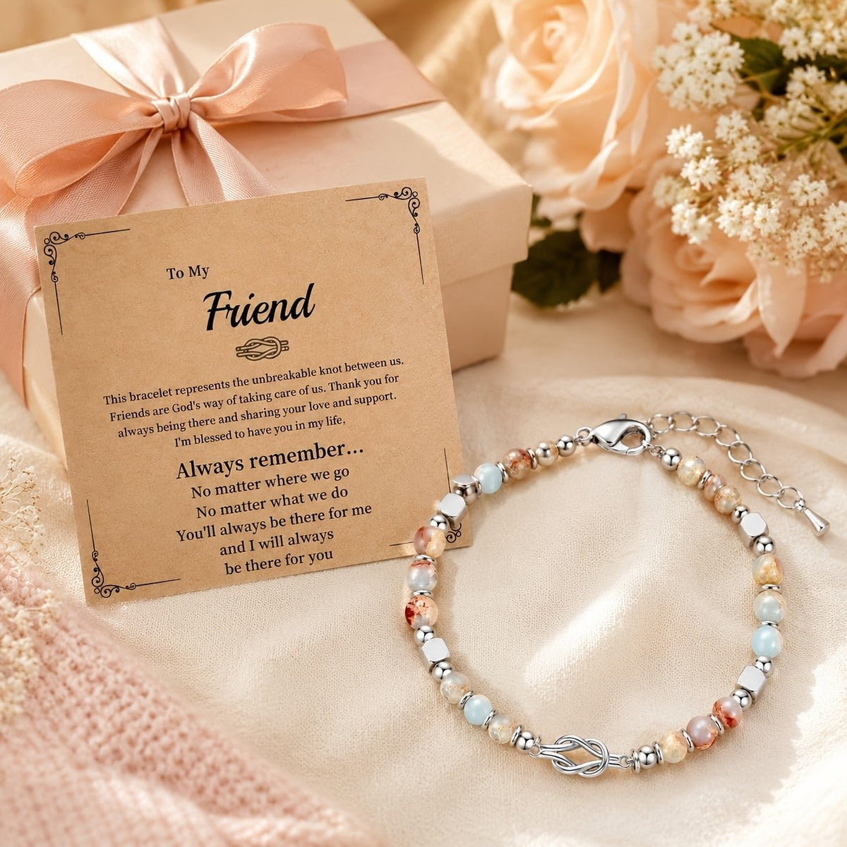 Infinity Stone Friendship Bracelet