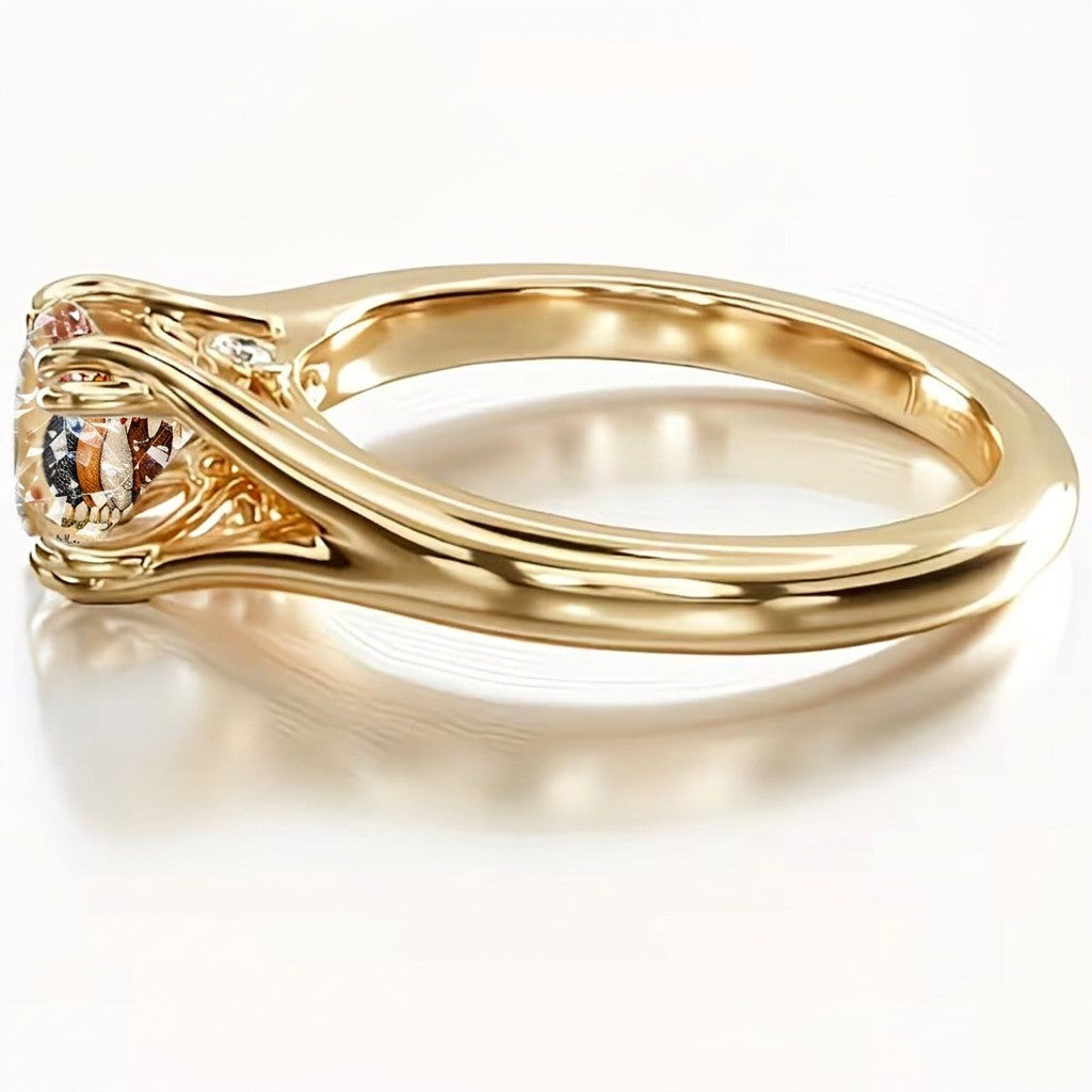 Hen Flock Statement Ring