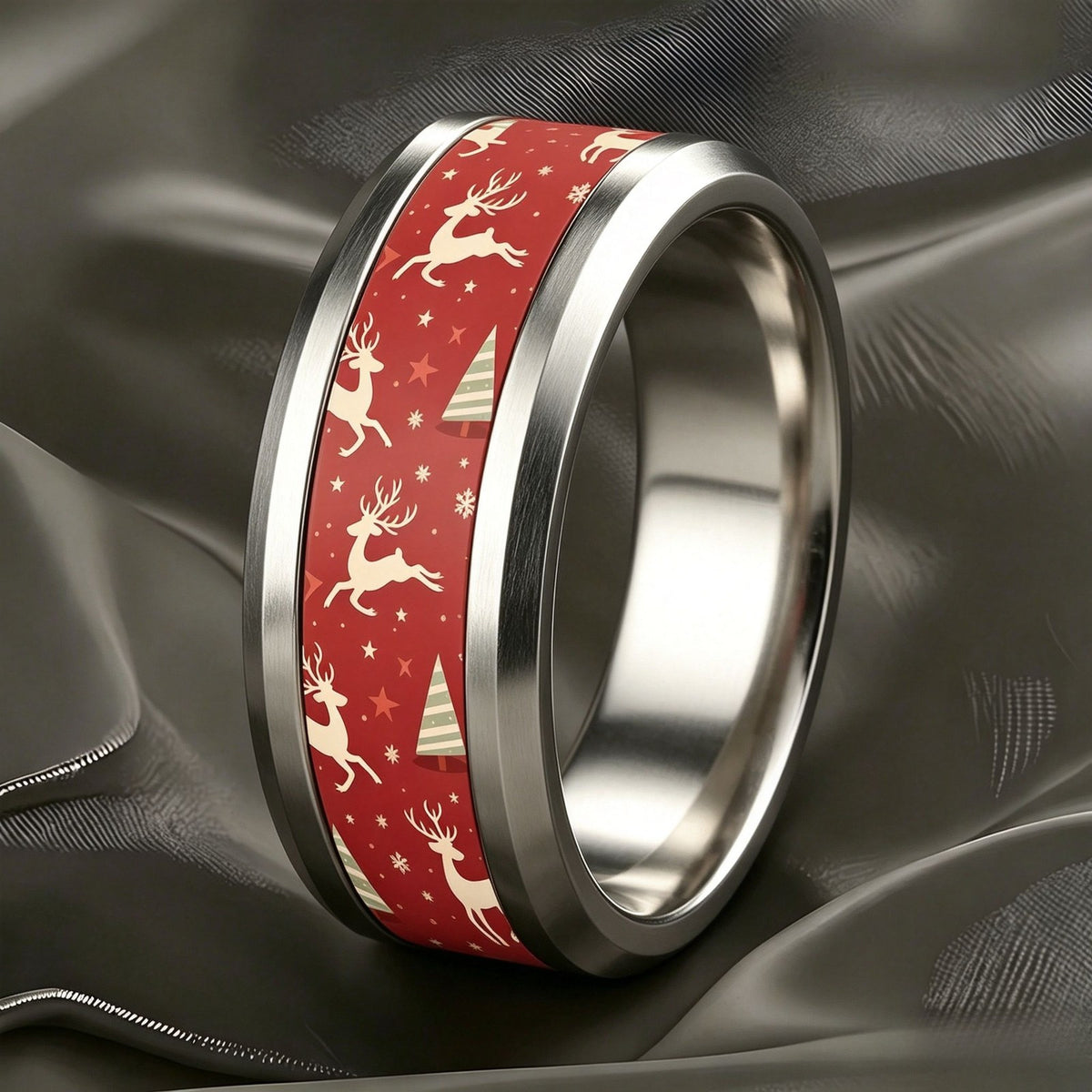 Red Reindeer & Tree Ring