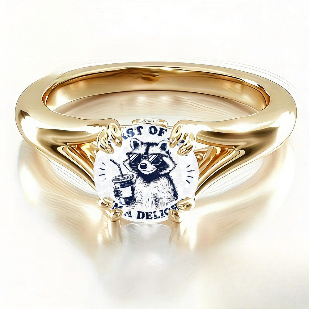 Raccoon Beverage Ring