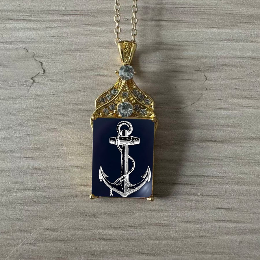 Anchor Pendant Necklace