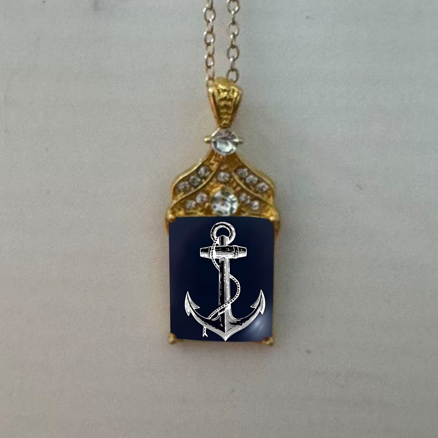 Anchor Pendant Necklace