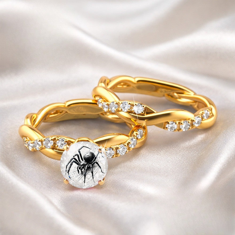 Spider Web Statement Ring