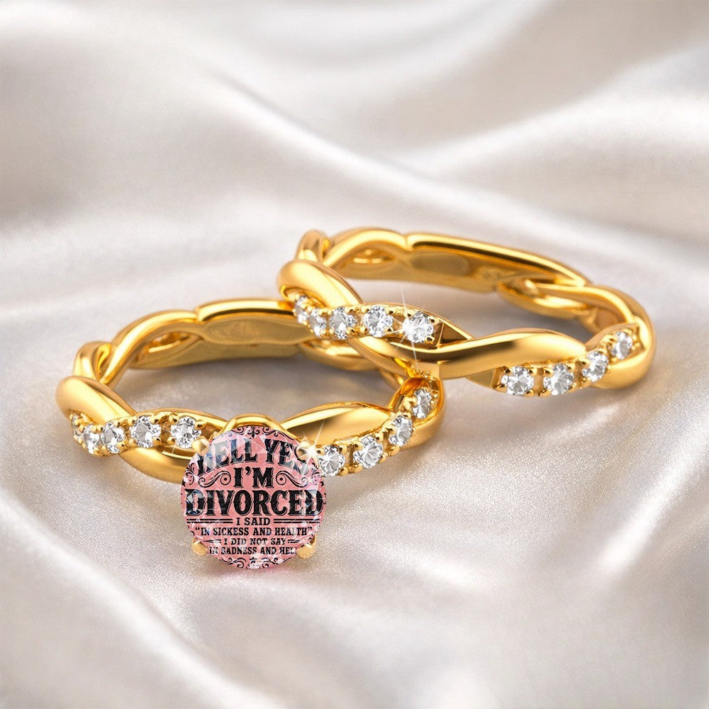 Divorce Declaration Statement Ring