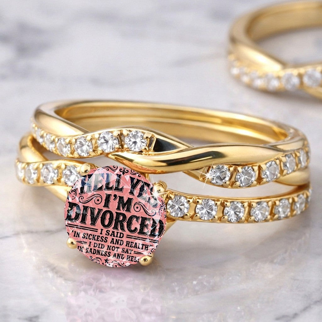 Divorce Declaration Statement Ring