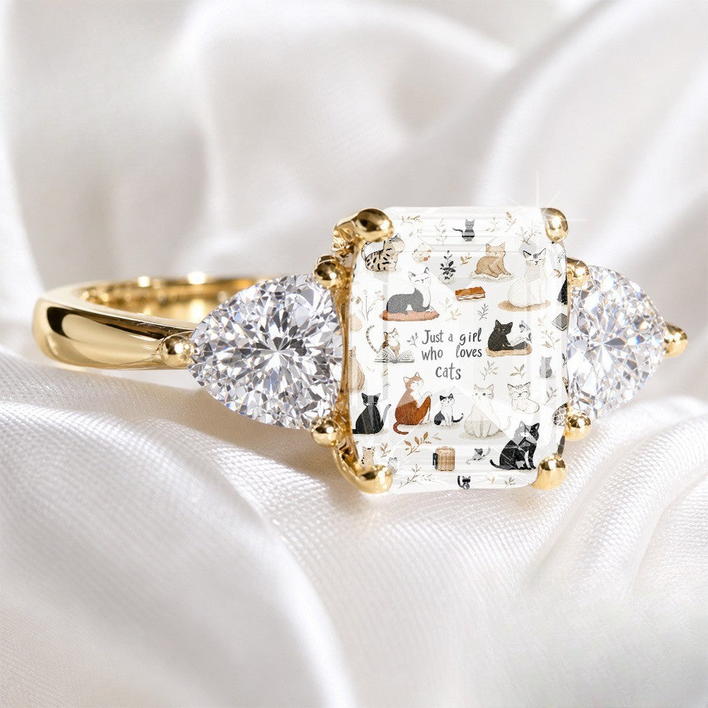 Cat Collection Square Ring