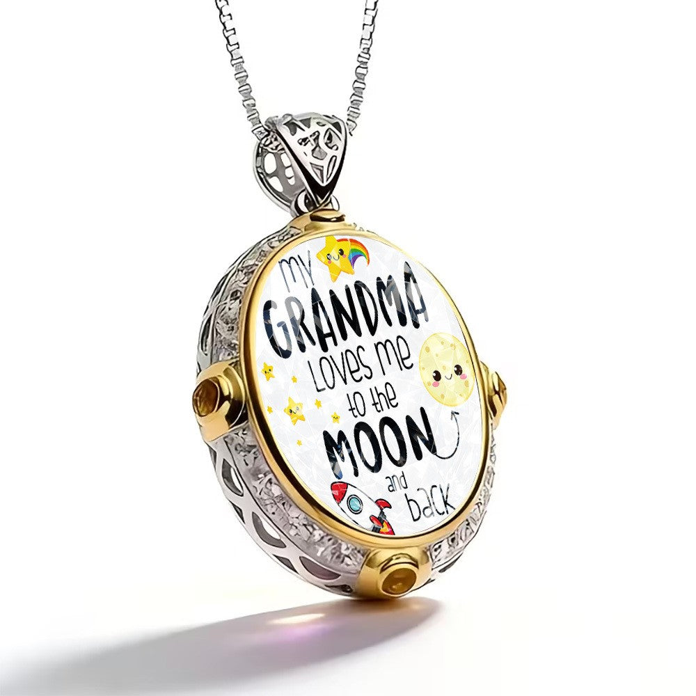 To The Moon & Back Pendant Necklace