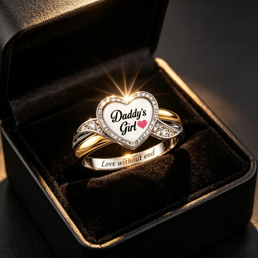 Daddy's Girl Heart Ring