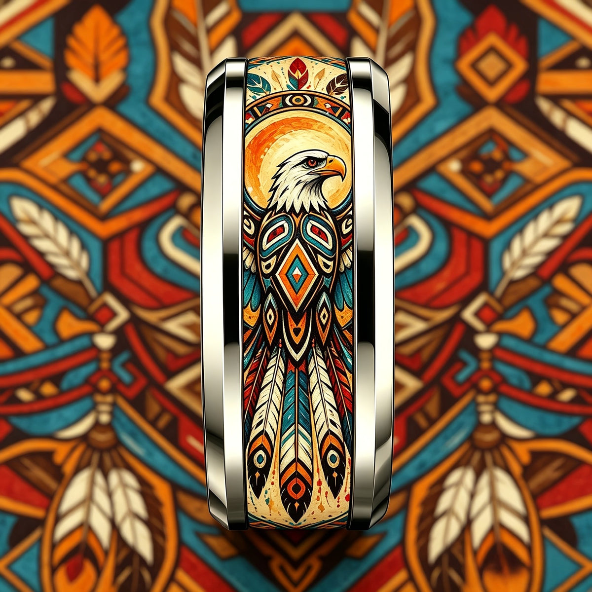 Tribal Eagle Ring