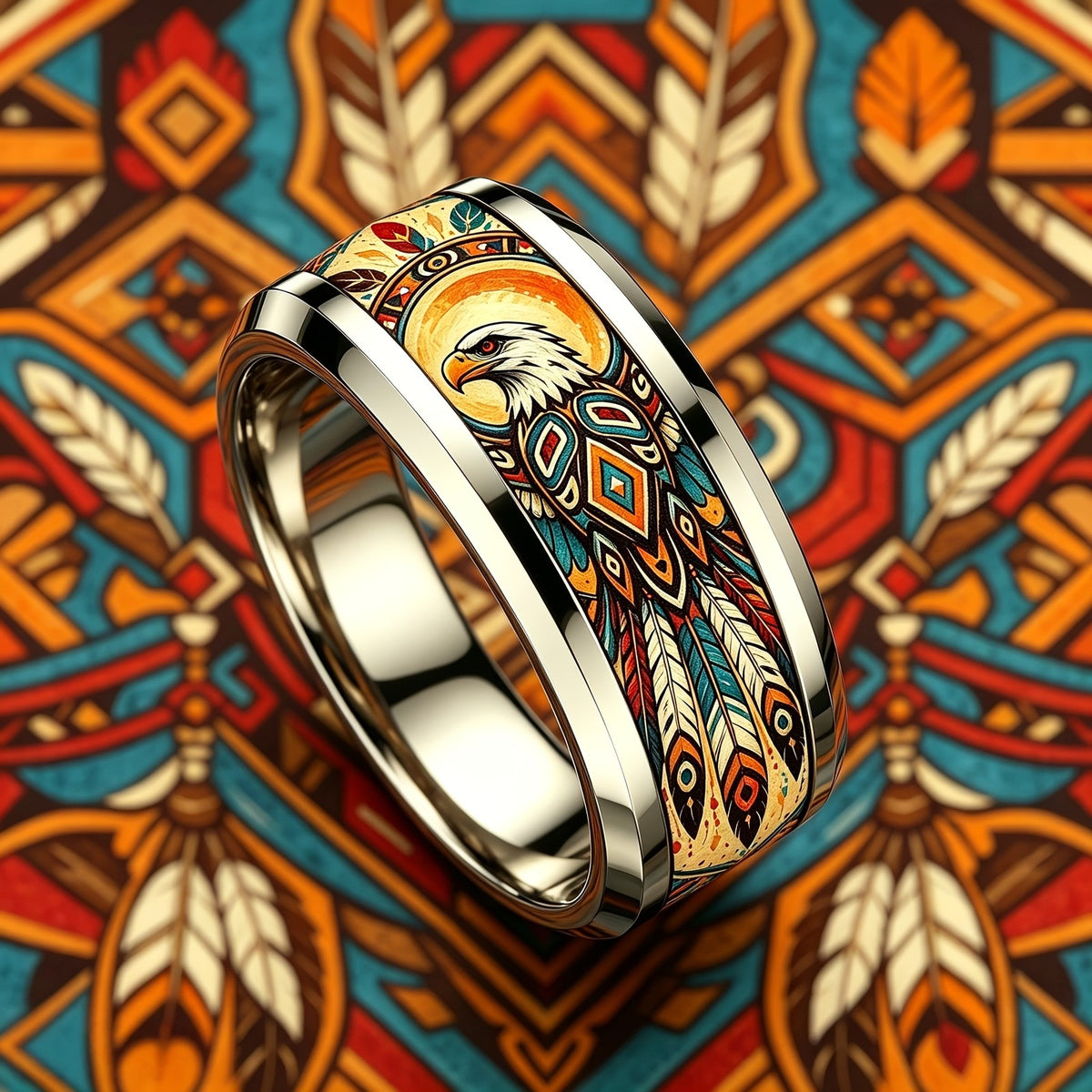Tribal Eagle Ring