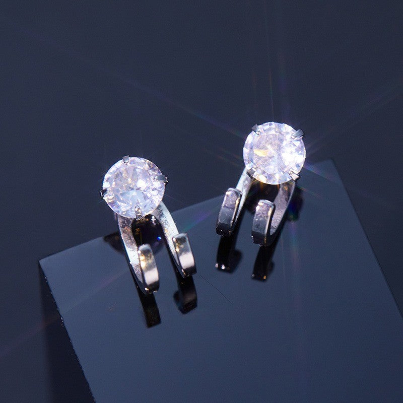 Crystal Prong Stud Earrings