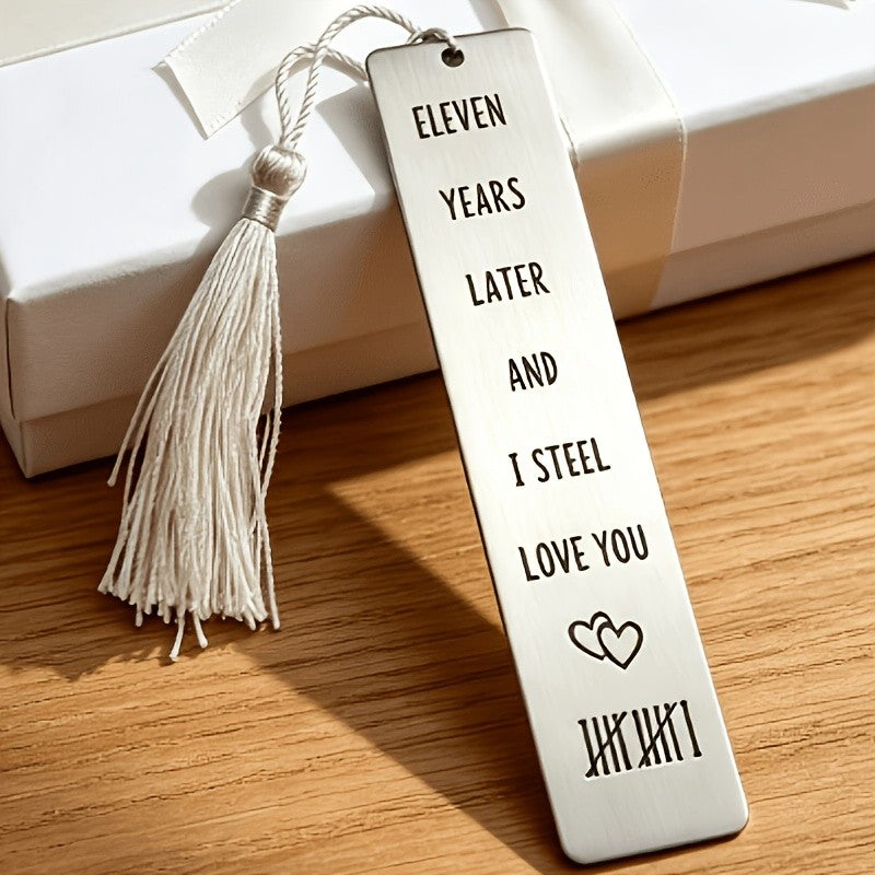 Engraved Love Bookmark