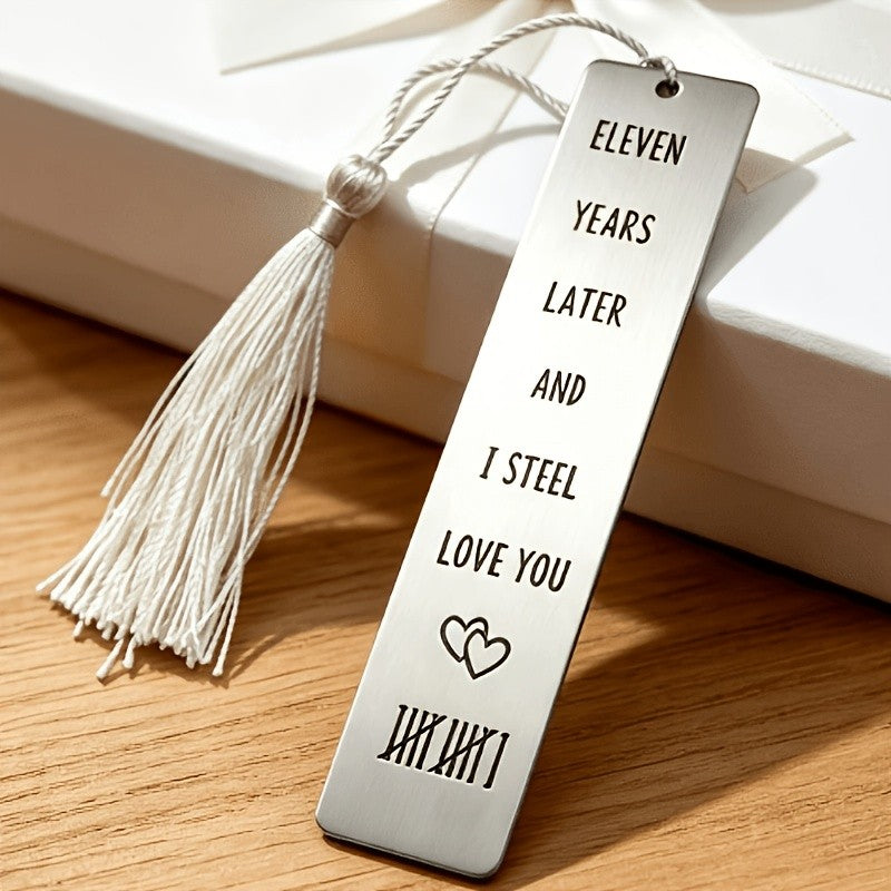 Engraved Love Bookmark