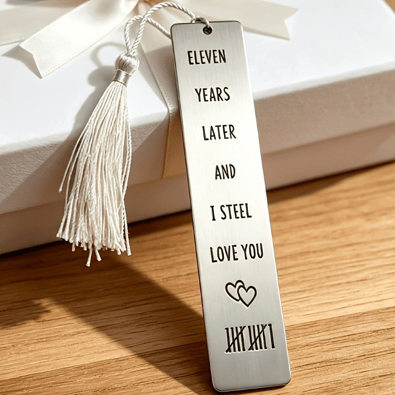 Engraved Love Bookmark