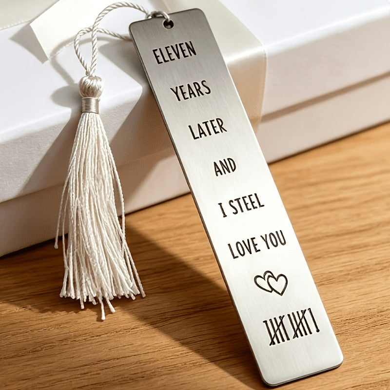 Engraved Love Bookmark