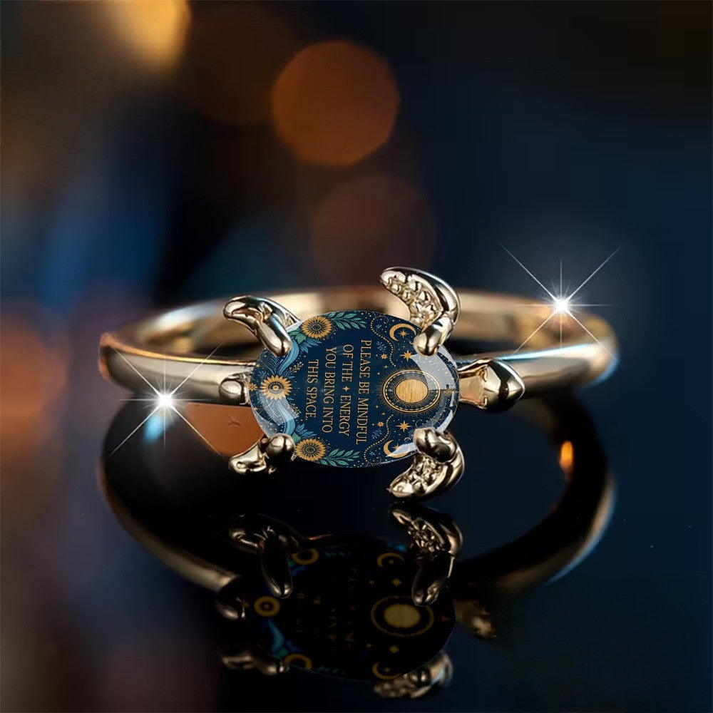 Celestial Sea Turtle Ring