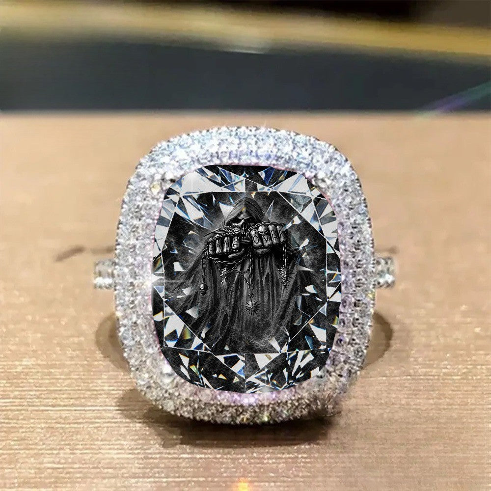 Cloaked Figure Square Ring