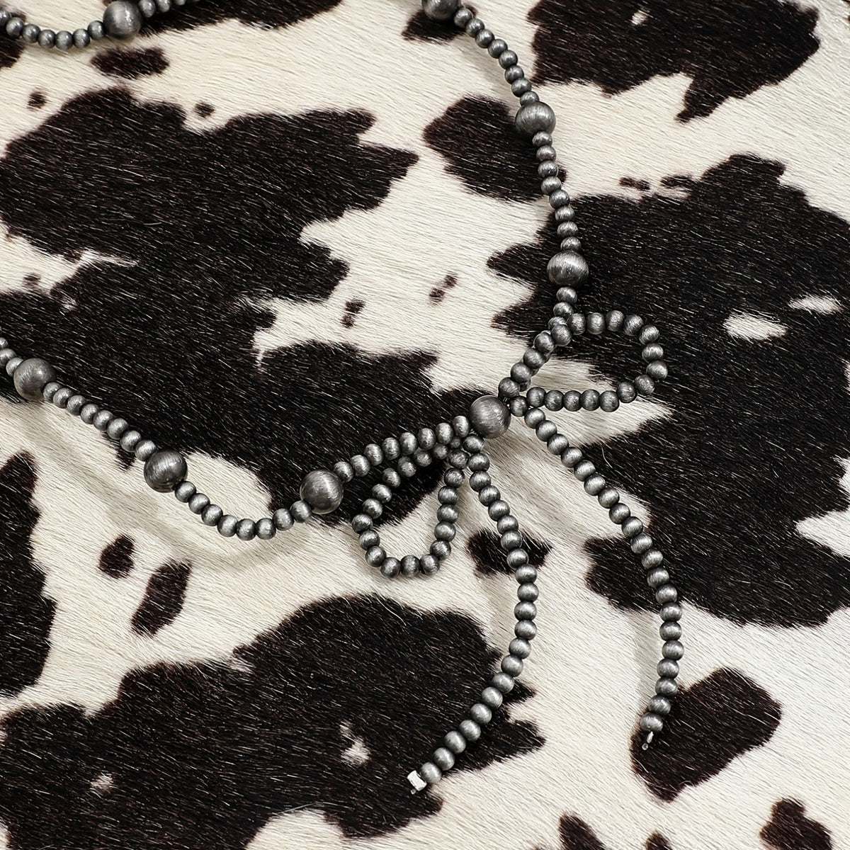 Beaded Bow Necklace