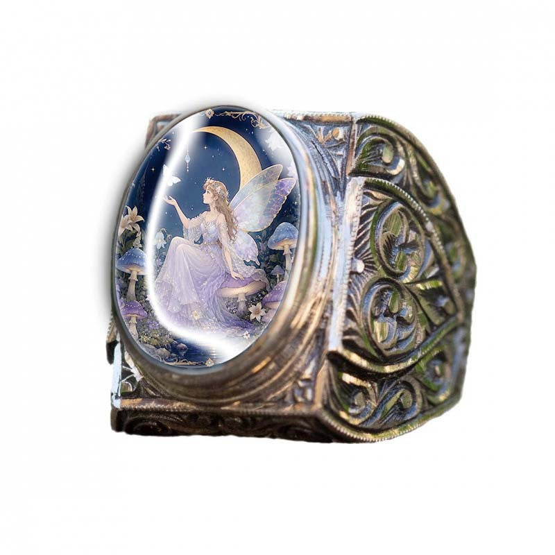 Fairy Moon Statement Ring