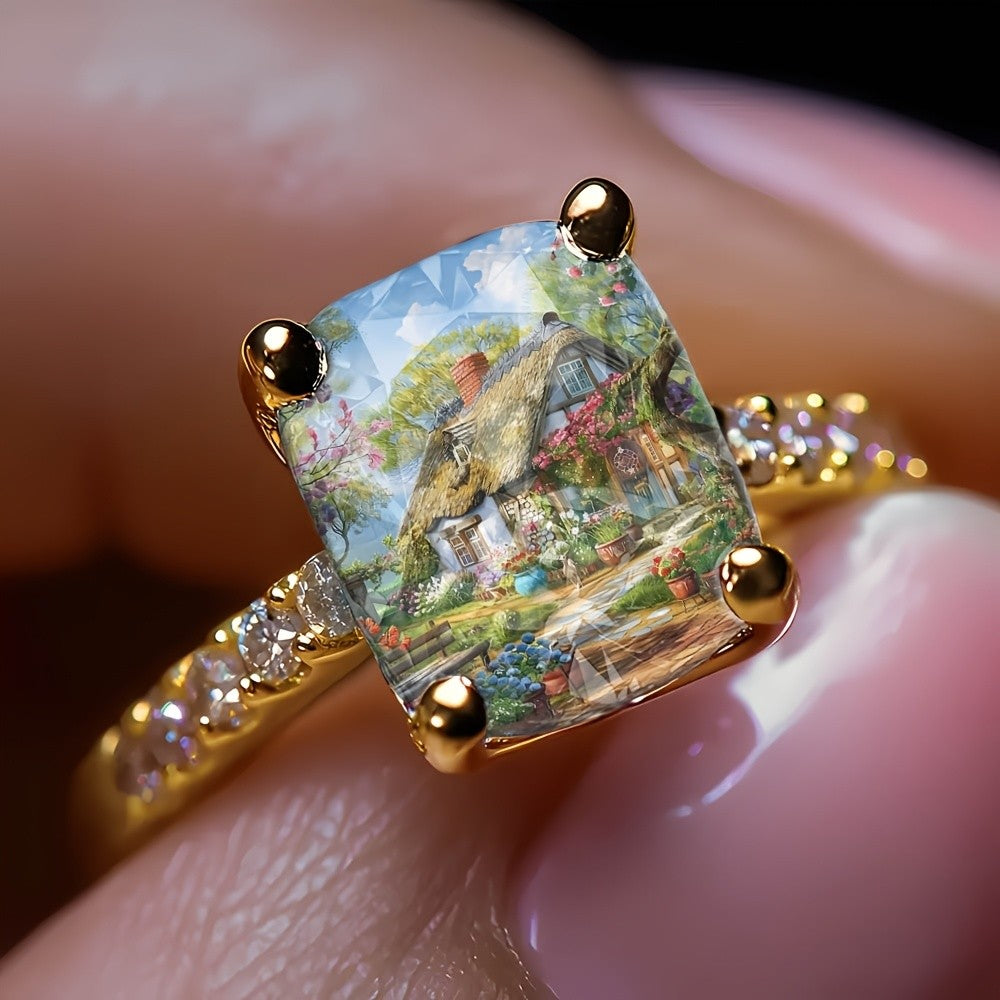 Cottage Garden Square Ring