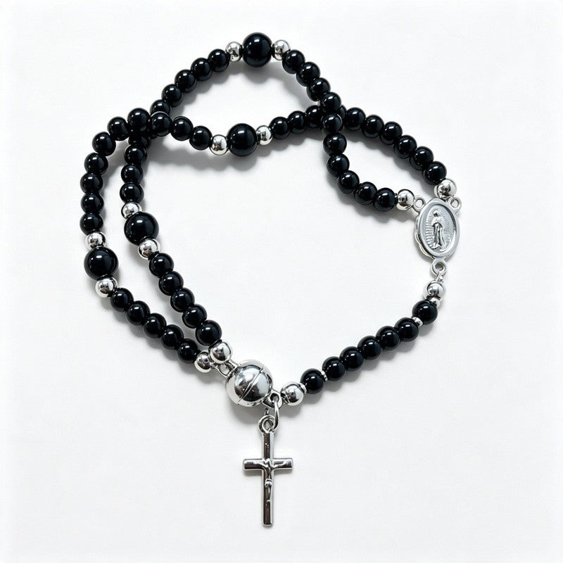 Faith Cross Bead Bracelet