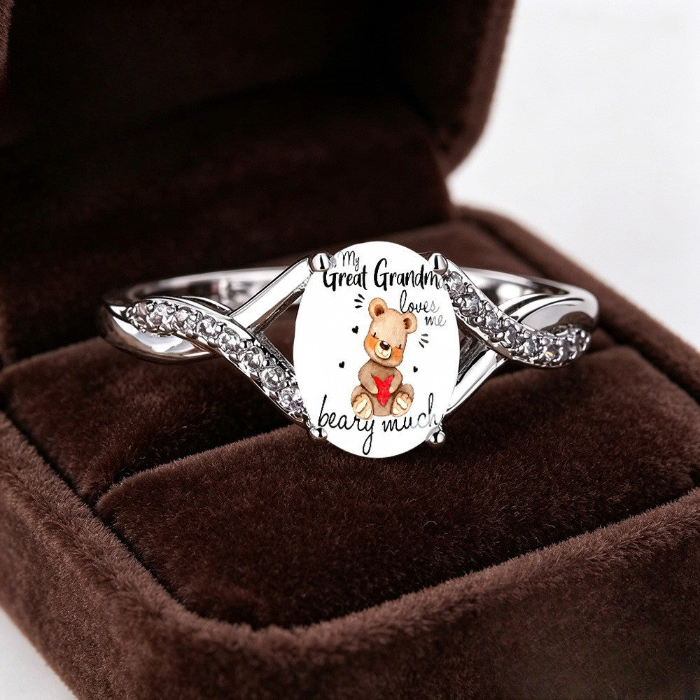 Bear Hug Twisted Ring